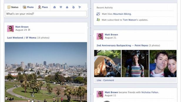 Facebook zwingt zum Online-Strip