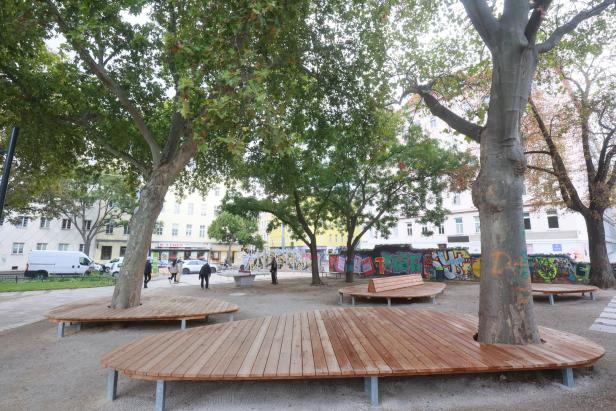 Kardinal-Nagl-Park eröffnet: Ein Platz zum Sitzen