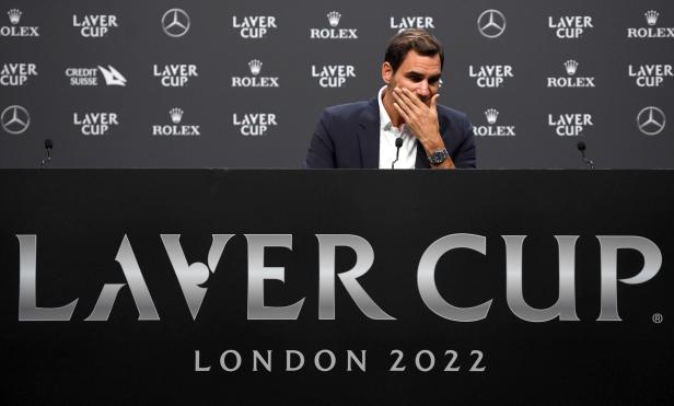 Tennis Laver Cup Roger Federer press conference