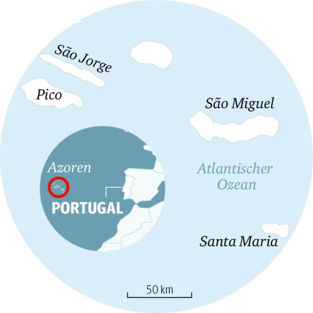 Die Azoren: Inselhüpfen auf atlantischen Lavaflecken