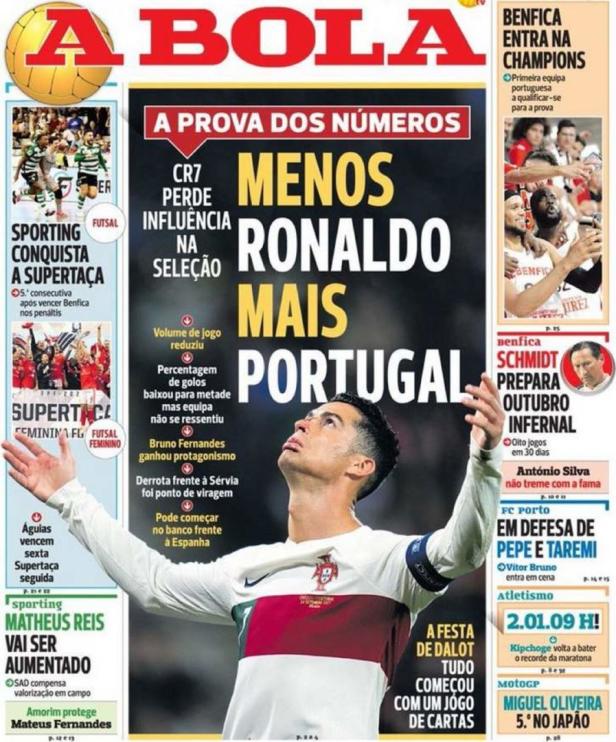 Ronaldos Heldenstatus in Portugal bröckelt: Topstar für WM fraglich?