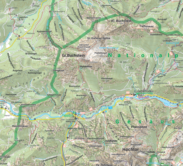 Wandern im Nationalpark Gesäuse