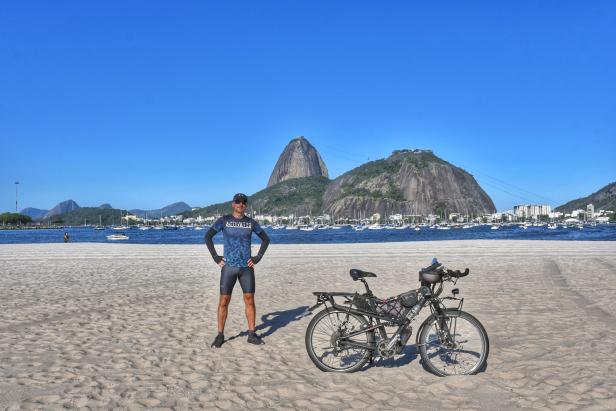 „Weltumradler“ Edwin Schmidt steht vor seiner letzten Etappe