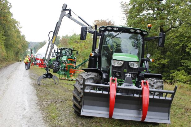 "Forstwirtschaft live" bei den Waldtagen am Leithaberg