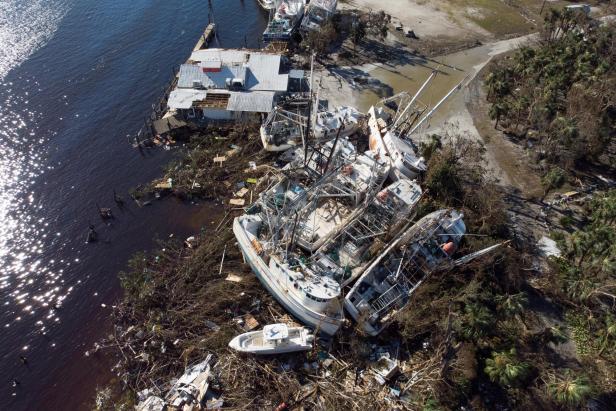 Hurricane Ian aftermath in Florida