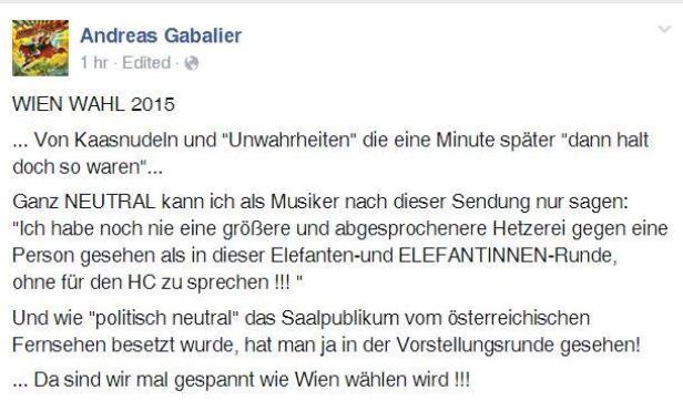 Netz-Reaktionen: Von #Strache, Gabalier und Kasnudeln