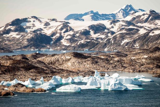 Grönland im September im Schnitt acht Grad wärmer als üblich