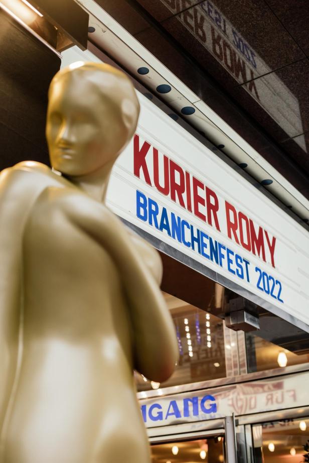 Eindrücke wie im Film: Das war das  KURIER ROMY Branchenfest 2022