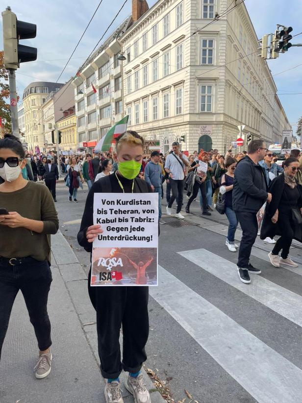 Proteste im Iran: Solidaritätswelle hat Wien erreicht
