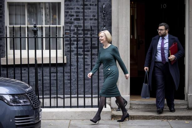 Britain's Prime Minister Liz Truss attends PMQs