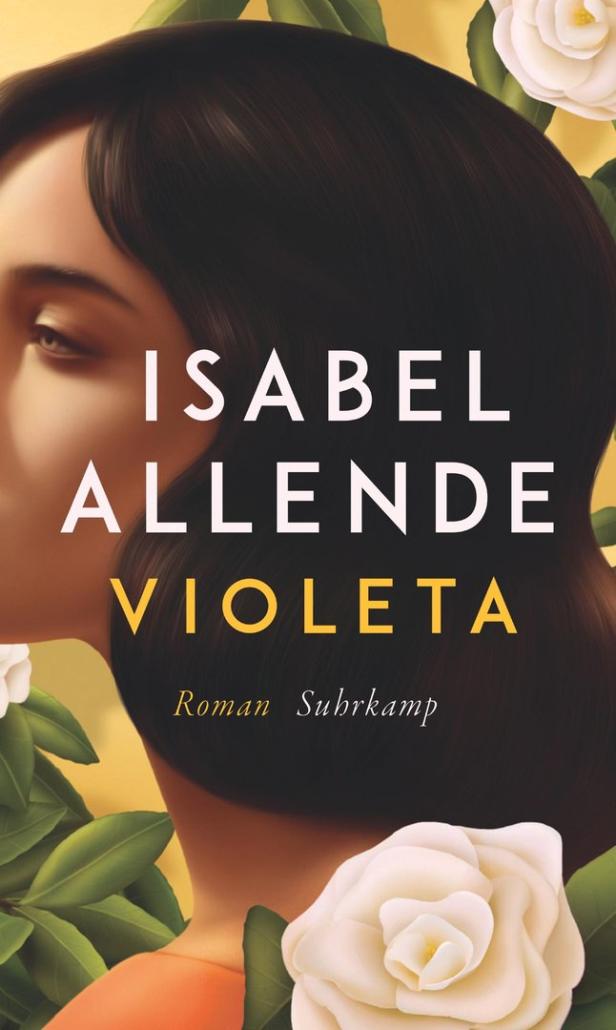 Das Buch „Violeta“ von Isabel Allende, erschienen im Suhrkamp Verlag.