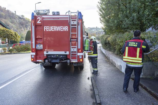 Feuerwehreinsatz: Brand brach auf Kremser Balkon aus