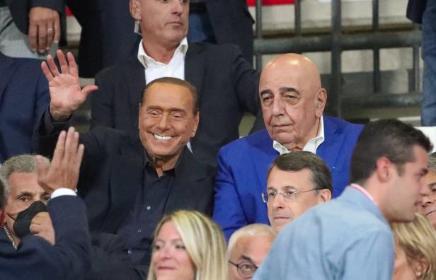 Silvio Berlusconi kommt als Monza-Boss zum Match gegen AC Milan