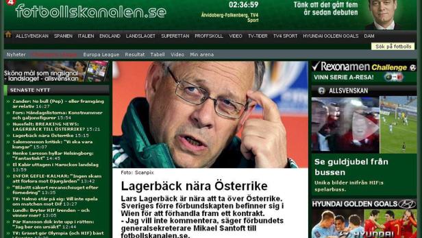 Lars Lagerbäck hat Teamchef-Erfahrung in Schweden und Nigeria gesammelt.