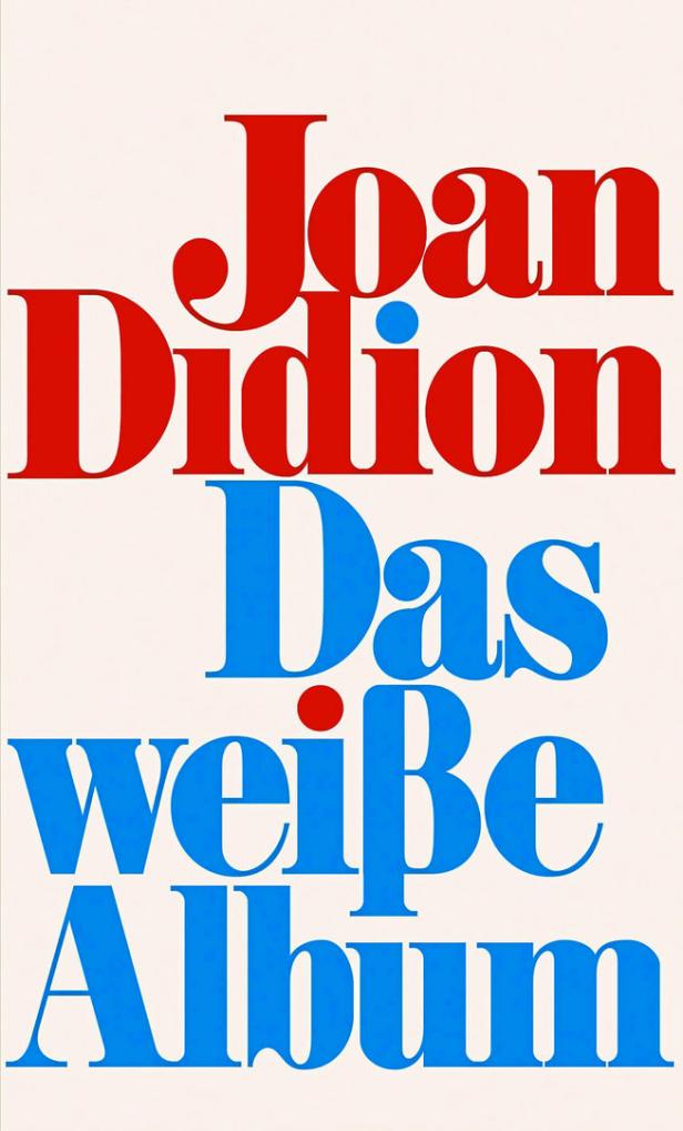 Das Cover des Buches „Das weiße Album“ von Joan Didion.