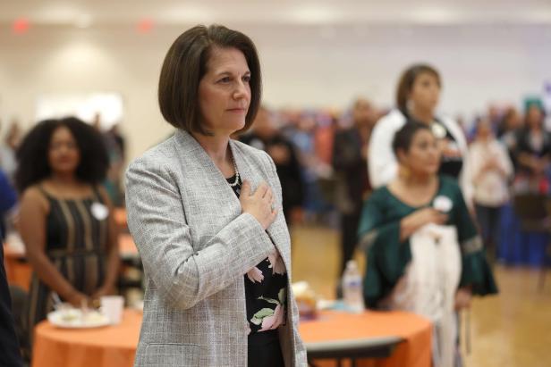 US-SENATOR-CATHERINE-CORTEZ-MASTO-CAMPAIGNS-FOR-RE-ELECTION-IN-N