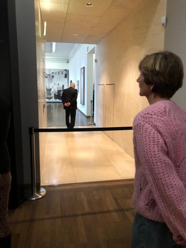 Klima-Protest nun auch in Leopold Museum: Öl auf Werk von Klimt