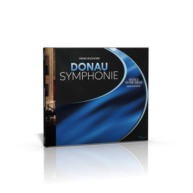 Das Cover der „Donau Symphonie“ von Frank Wildhorn mit den Wiener Symphonikern.
