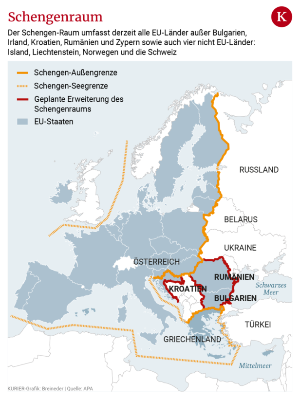 ÖVP verschärft Asylkurs: Gerhard Karner droht mit Schengen-Veto
