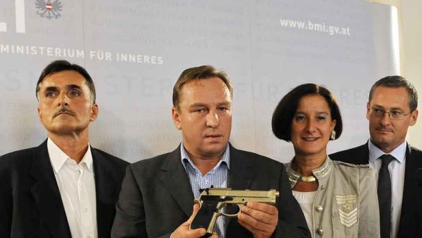 Die Tatwaffe der Heckenschützen: Mit ihr feuerten sie sogenannte Diabolos vom Kaliber 4,5 Millimeter ab.