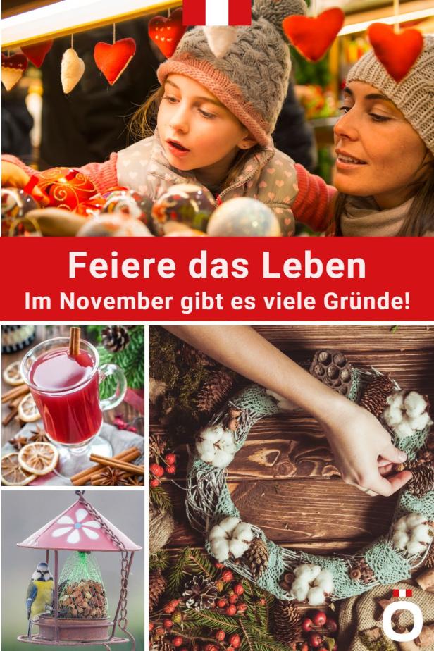 Feiere das Leben im November