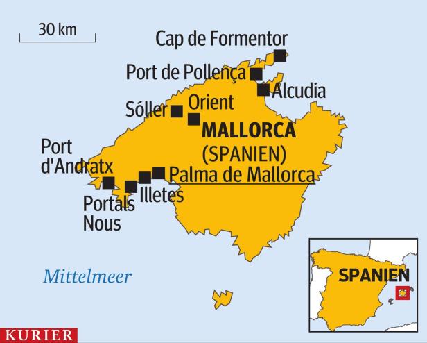 Die Hotspots von Mallorca