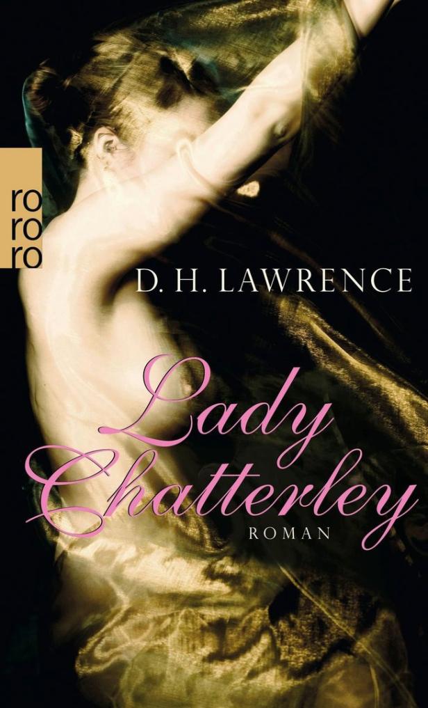 Das Buchcover von D.H. Lawrence's „Lady Chatterley“ zeigt eine verschleierte Frau.