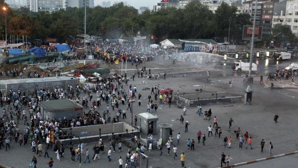 Der Gezi-Park wird geräumt