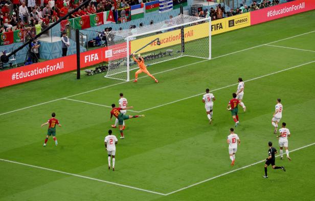 WM-Achtelfinale: Portugal glänzt, Ronaldo schaut zu