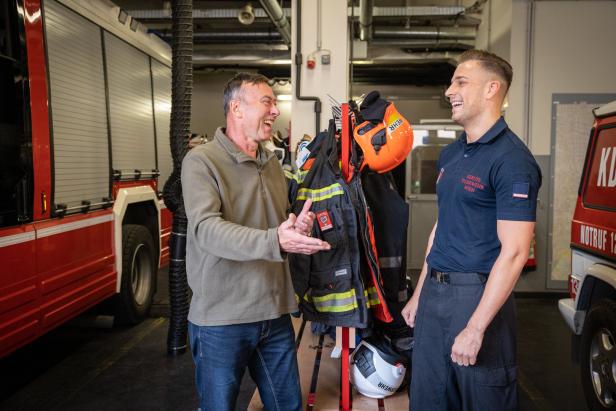 Traumberuf Feuerwehrmann: Zwei Generationen im Gespräch