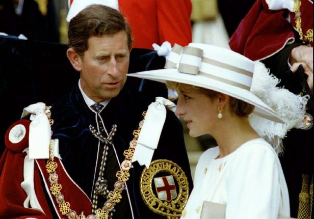 CHARLES AND DIANA IN 1992