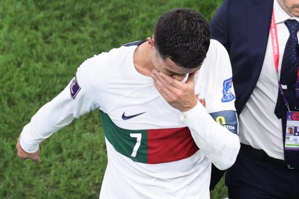 1:0 gegen Portugal: Marokko im Semifinale, Ronaldo tritt weinend ab
