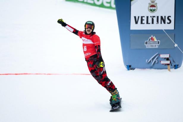 Österreichs Snowboard-Familie siegt im Weltcup doppelt