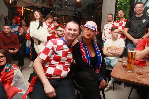 Wiener Kroaten wollten feiern, Argentinien verhinderte die Party