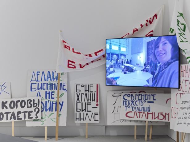 Russische Dissidentin stellt ihre Kunstwerke im Schlossmuseum Linz aus