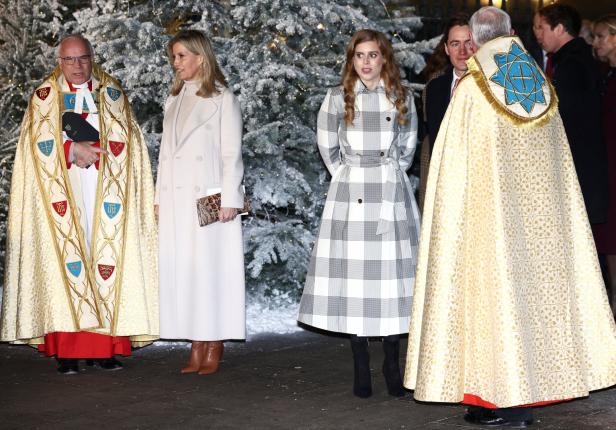 Britische Royals demonstrieren bei Adventskonzert Einigkeit