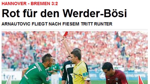 Arnautovic als "Werder-Bösi"