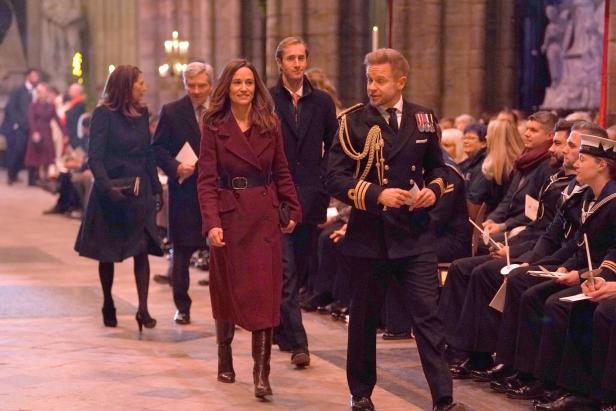 'Together at Christmas' Carol Service at Westminster Abbey in London