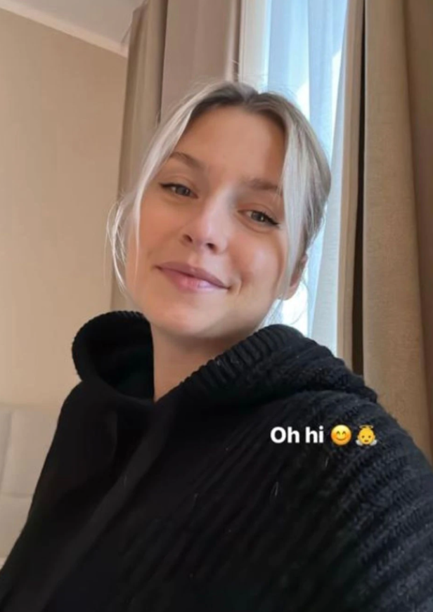 Lena Gercke zeigt sich erstmals nach Geburt