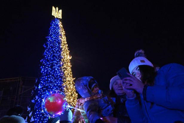 Weihnachten im Dunkeln: "Russen haben uns Weihnachten gestohlen"