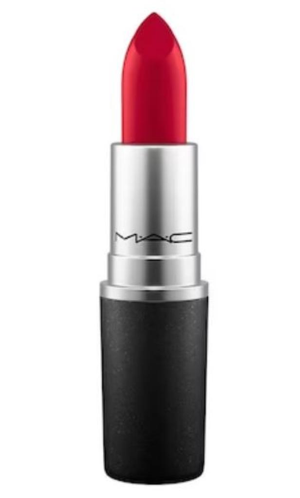 Ein roter Lippenstift von MAC Cosmetics.