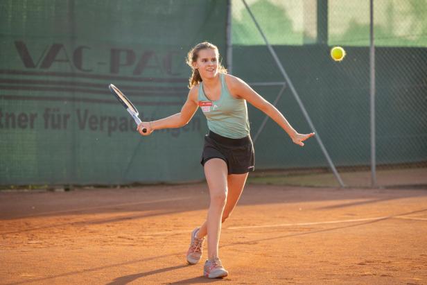 Tennis-Training mit Kim Kühbauer