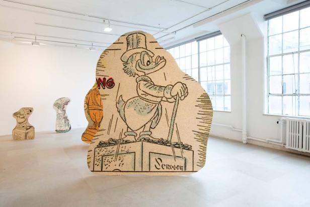 Ausstellungsfotos: "Kaboom! Comic in der Kunst"