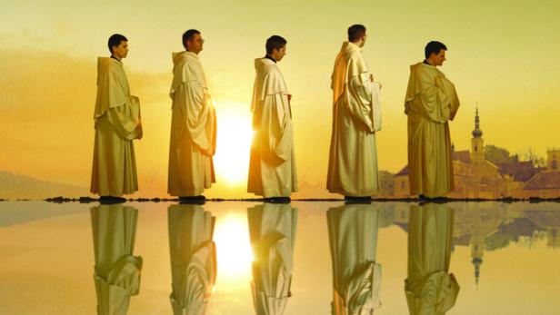 Singende Mönche nehmen neue CD auf