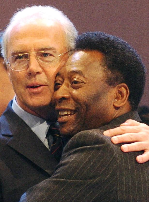 Franz Beckenbauer und Pelé
