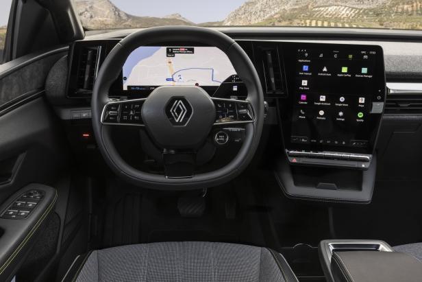 Renault Megane E-Tech Electric: Elektroauto findet Google