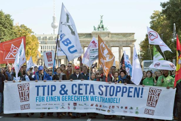 Berlin-Demo gegen TTIP und CETA sprengt den Rahmen