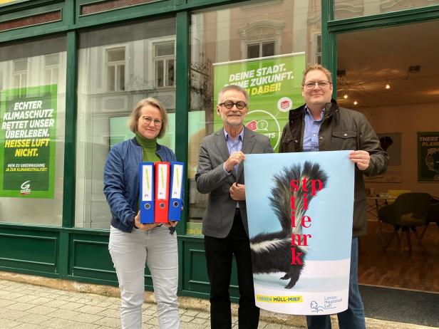 Zurück zur „Stinkstadt“: Unterschriften gegen Müll-Mief in St. Pölten