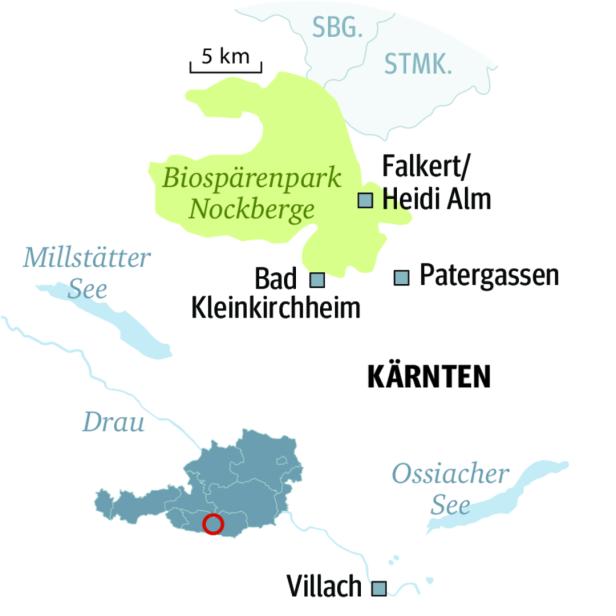 Nockberge: Wo die Südsee auf Omas Alm-Flair trifft