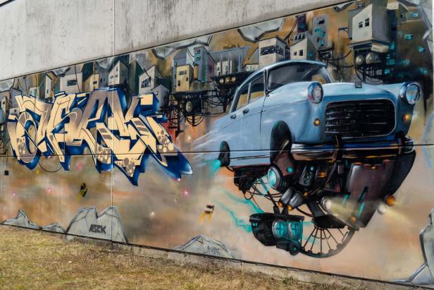 Ein Leben in drei Rucksäcken: Graffiti-Künstler Tomasek in Nepal